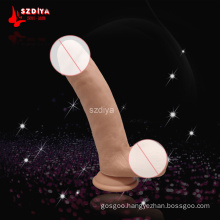 Best Quality Useful Adult Toys Cute Fashion Lesbian Dildo Nude Color